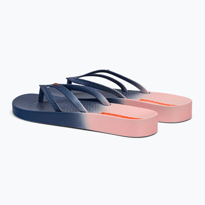 Dámske žabky Ipanema Bossa Soft C navy blue and pink 83385-AJ188 3