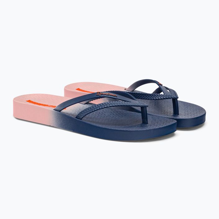 Dámske žabky Ipanema Bossa Soft C navy blue and pink 83385-AJ188 4