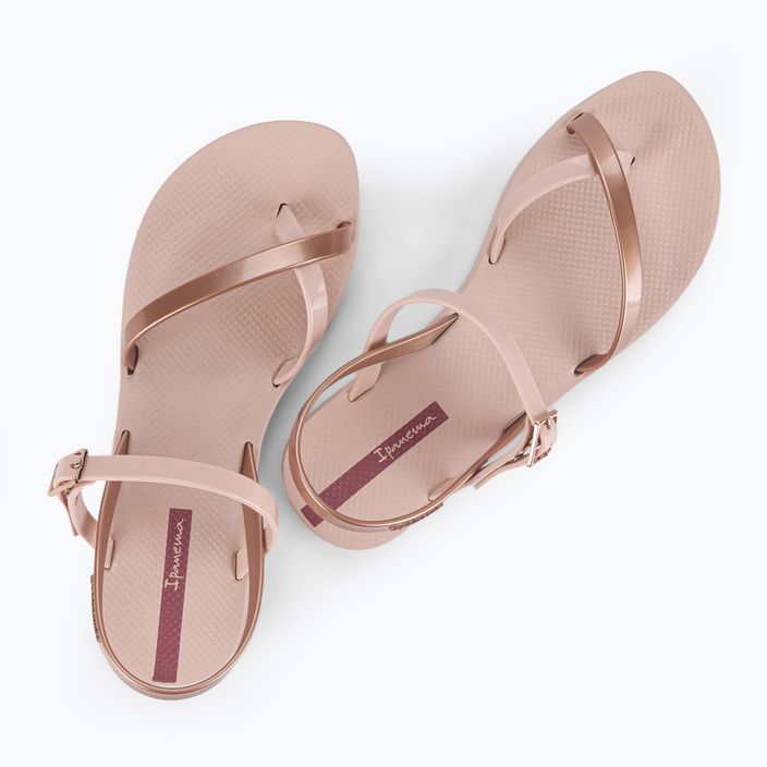 Dámske sandále Ipanema Fashion VII pink/metallic pink/burgundy 3
