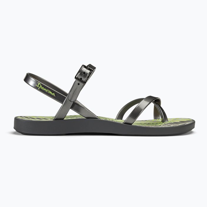 Dámske sandále Ipanema Fashion VII sivé/strieborné/zelené 2