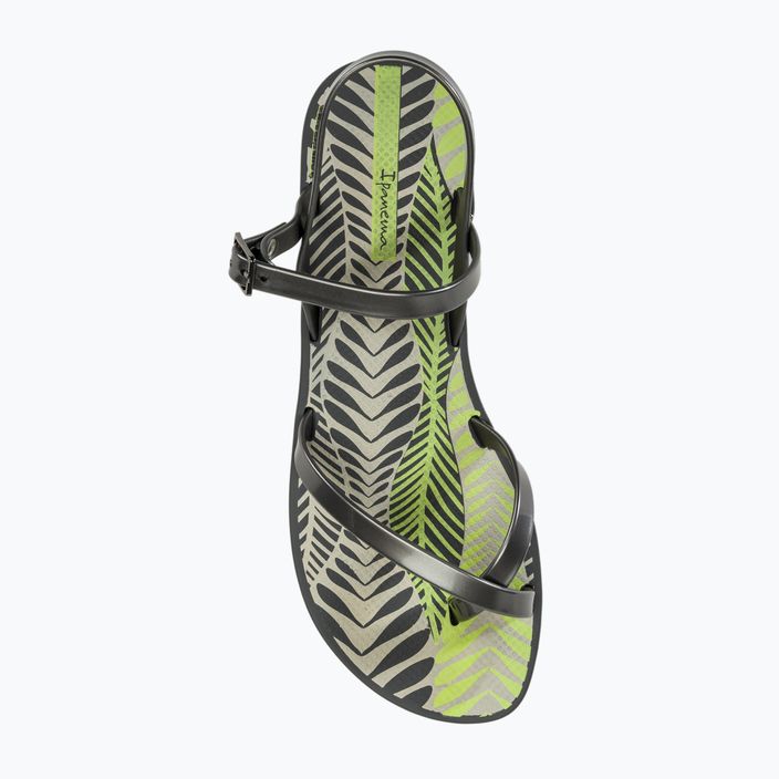 Dámske sandále Ipanema Fashion VII sivé/strieborné/zelené 5