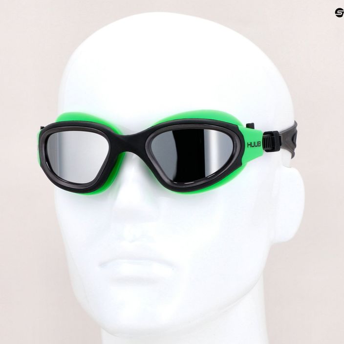 Plavecké okuliare HUUB Aphotic Polarised & Mirror black-green A2-AG 7