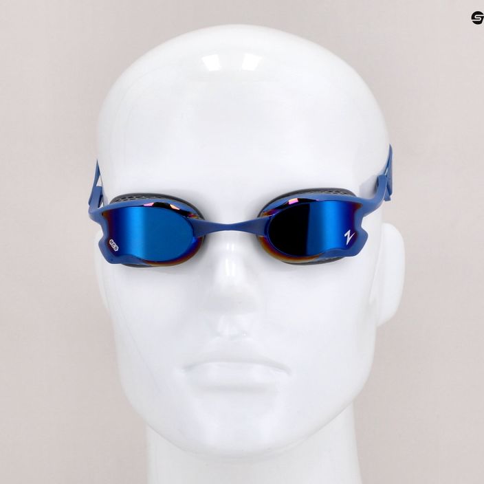 Plavecké okuliare Zoggs Raptor HCB Titanium blue/black 461085 7