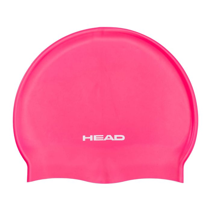 Detská plavecká čiapka HEAD Silicone Flat FUCS ružová 2