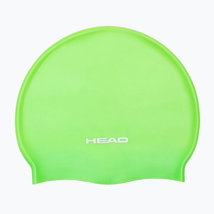 Detská plavecká čiapka HEAD Silicone Flat LM zelená 4556