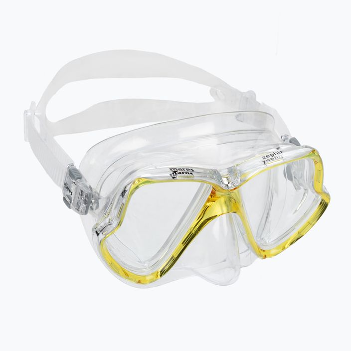 Mares Zephir potápačský set maska + šnorchel žltá/bezfarebná 411769 2