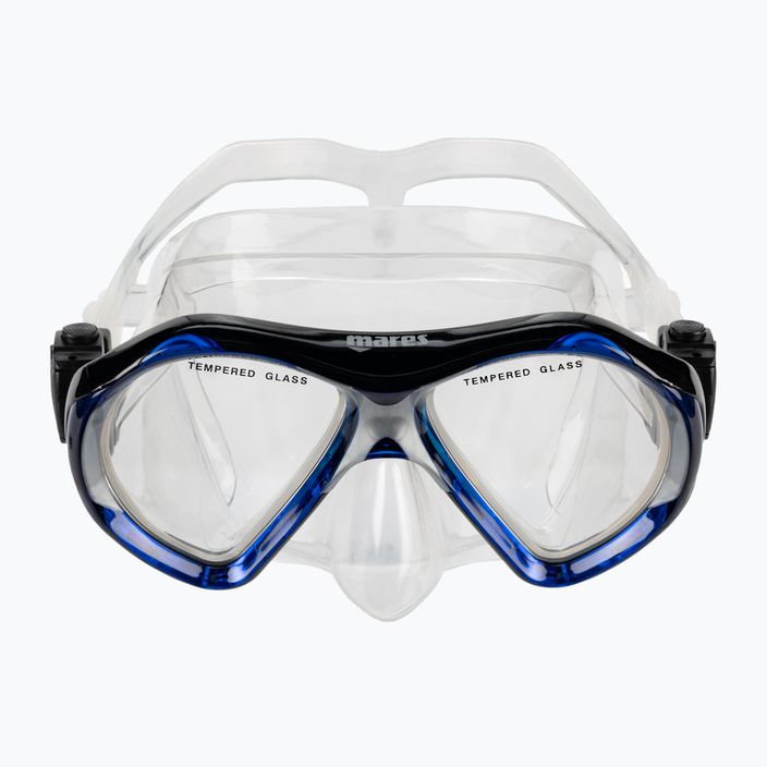 Mares ABC Quest Cestovná potápačská súprava maska+šnorchel+plutvy čierno-modrá 41797 7