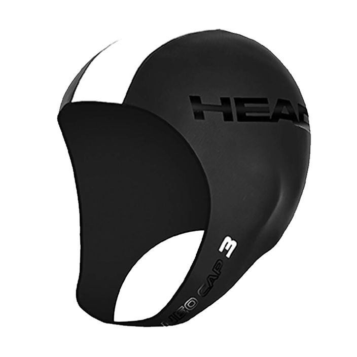 Plavecká čiapka HEAD Neo 3 čierna/biela 2