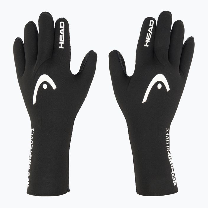 Neoprénové plavecké rukavice HEAD Neo Grip čierne 3