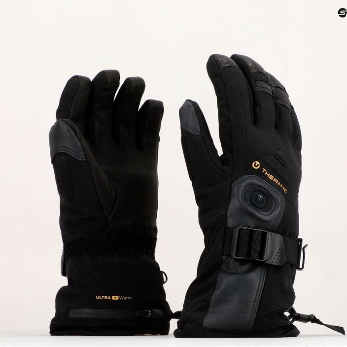 Pánske vyhrievané rukavice Therm-ic Ultra Heat Boost čierne T46-1200-001 17