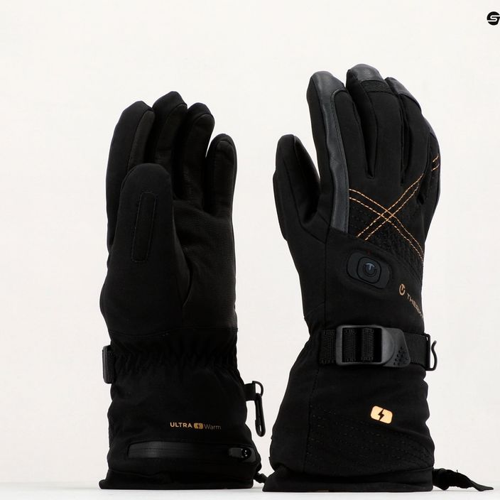 Dámske vyhrievané rukavice Therm-ic Ultra Heat Boost čierne T46-1200-002 17