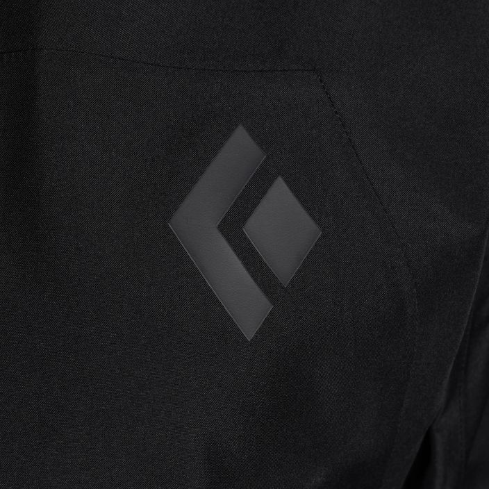 Black Diamond Liquid Point dámska bunda do dažďa čierna APMA8A015XLG1 3