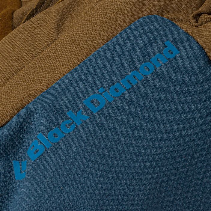 Lyžiarske rukavice Black Diamond Glissade modro-hnedé BD8018914022LG_1 4