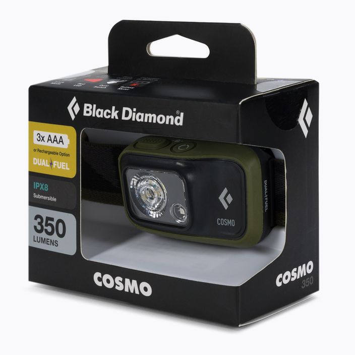 Baterka Black Diamond Cosmo 350 zelená BD6206733002ALL1
