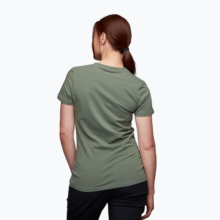 Dámske lezecké tričko Black Diamond Chalked Up zelené AP7352353 2