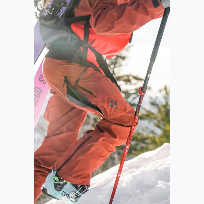 Pánske lyžiarske nohavice Black Diamond Recon Stretch Brown APZC0G6042LRG1 14