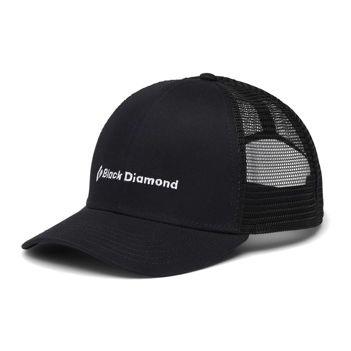Black Diamond Bd Trucker baseballová čiapka black/black/bd wordmark 2