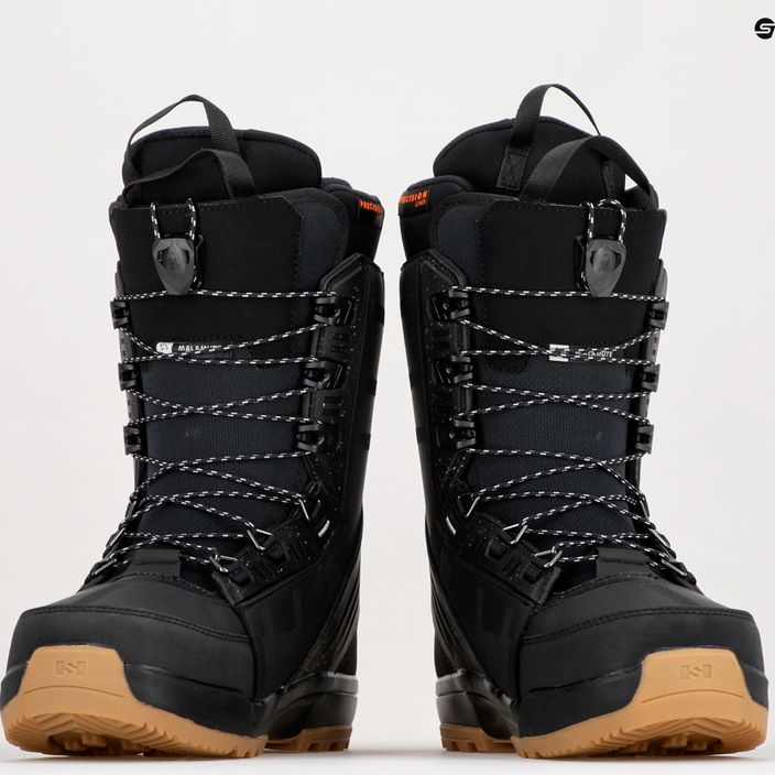 Pánske snowboardové topánky Salomon Malamute čierne L416723 16