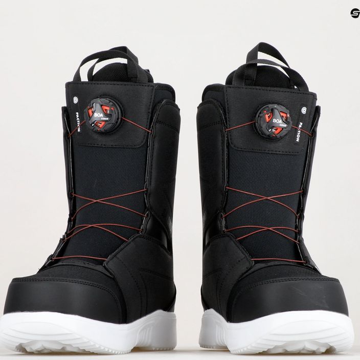 Pánske snowboardové topánky Salomon Faction Boa čierne L413424 17