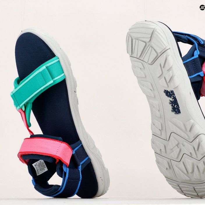 Detské trekingové sandále Jack Wolfskin Seven Seas 3 farby 4040061 17