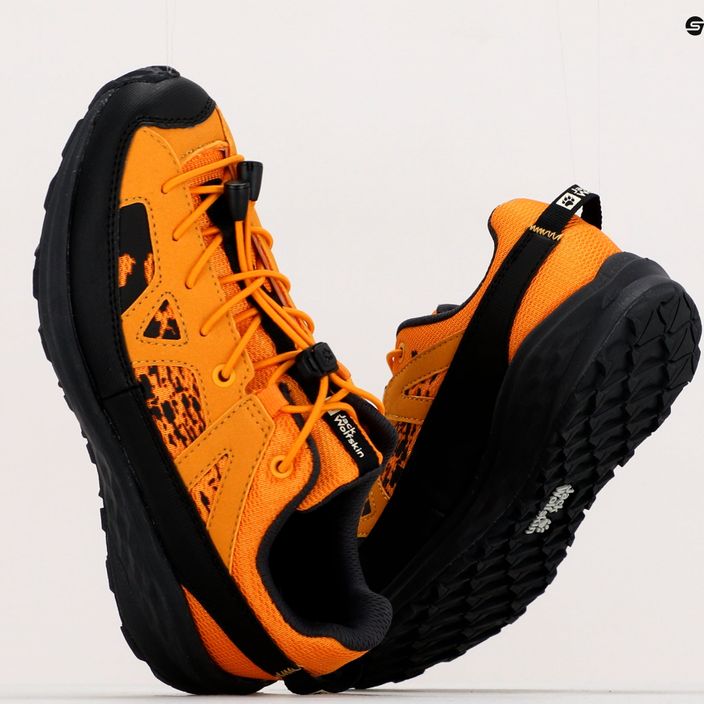 Jack Wolfskin Vili Sneaker Nízke detské turistické topánky orange 4056841 12