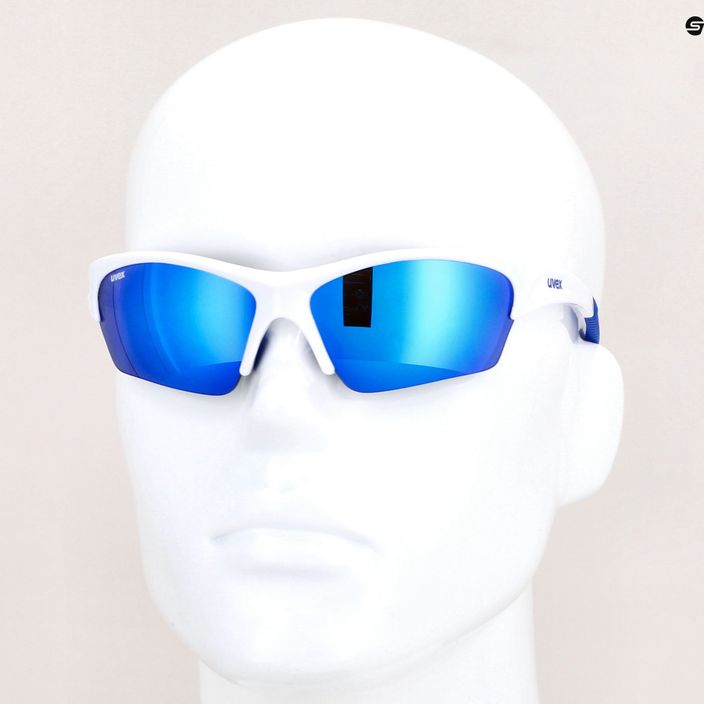 Slnečné okuliare UVEX Sunsation bielo-modré S5306068416 7