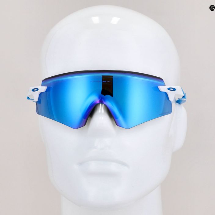 Cyklistické okuliare Oakley Encoder bielo-modré 0OO9471 7