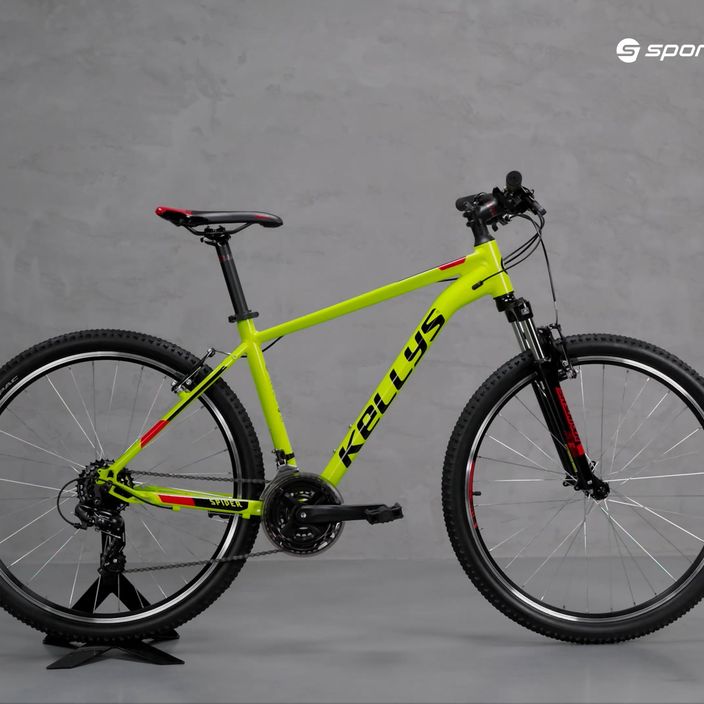 Horský bicykel Kellys Spider 1 27,5" žltý 68879 15