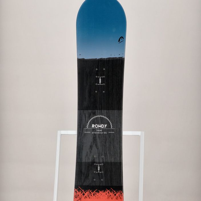 Detský snowboard HEAD Rowdy modro-červený 336620 7