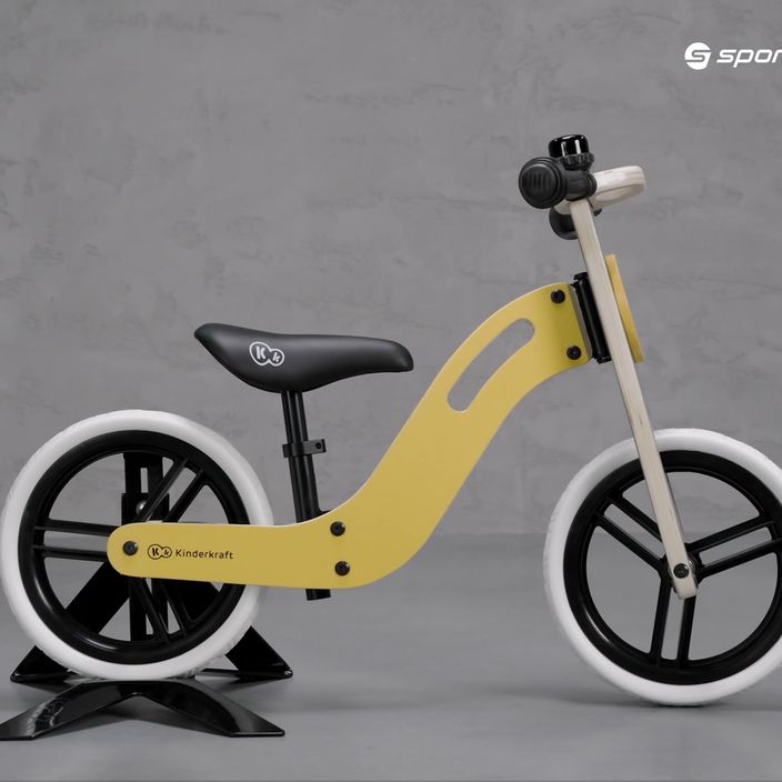 Kinderkraft bežecký bicykel Uniq žltý KKRUNIQHNY0000 7