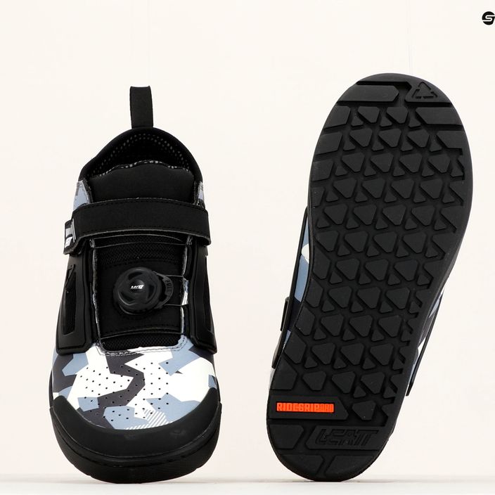 Leatt 3.0 Flat Pro pánska cyklistická obuv na platforme sivá/čierna 3023048755 13