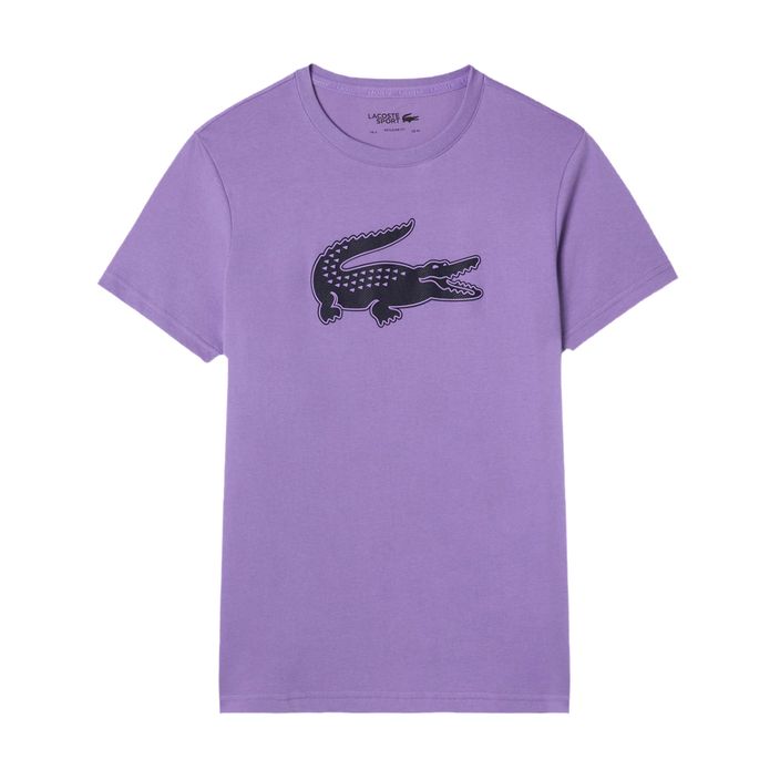 Lacoste pánske tenisové tričko TH2042 W87 purple TH2042.W87.T5 2