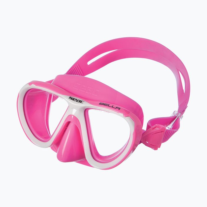 Detská súprava na šnorchlovanie SEAC Bella pink 2