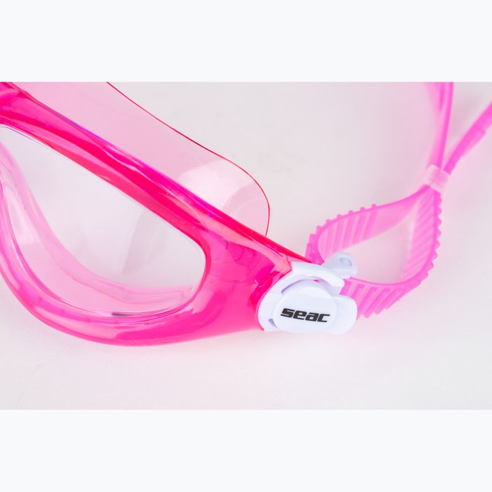 Detská plavecká maska SEAC Matt pink 5