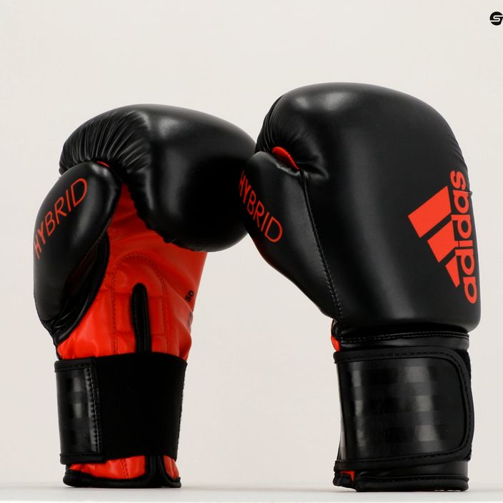 Boxerské rukavice adidas Hybrid 50 čierne ADIH50 13