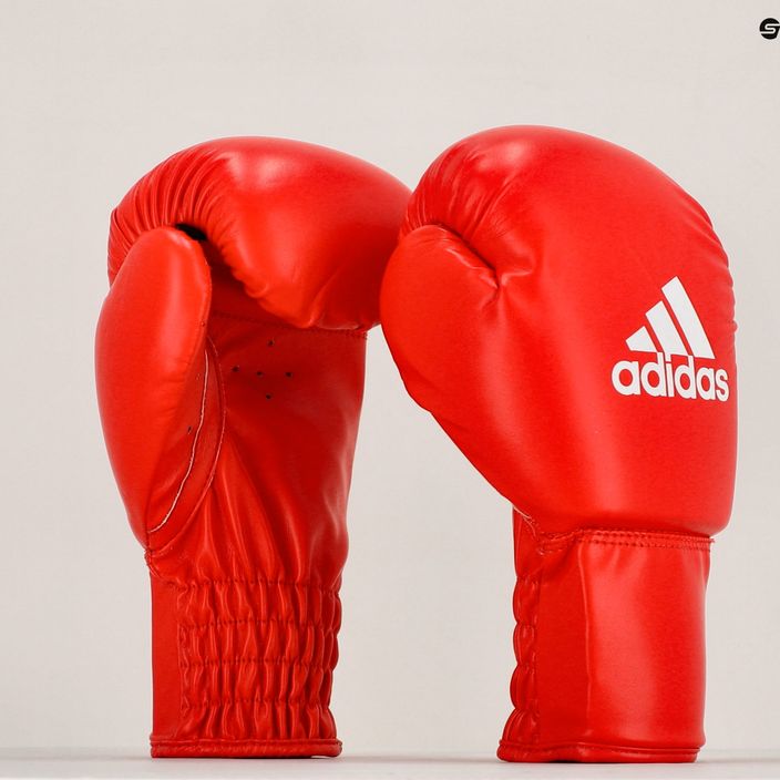 Detské boxerské rukavice adidas Rookie červené ADIBK01 7