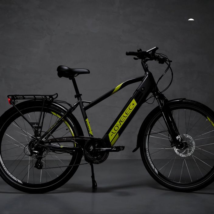 LOVELEC Komo Man 16Ah sivo-žltý elektrický bicykel B400363 7