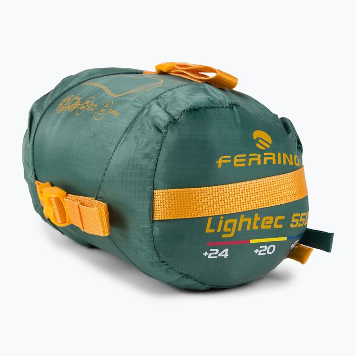 Ferrino Lightech 550 spací vak zelený 86153IVV 7