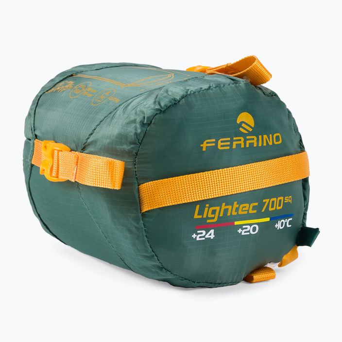 Ferrino Lightech 700 SQ spací vak zelený 86154IVVD 7