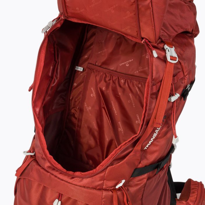 Ferrino Transalp 75 turistický batoh červený 75694MRR 4