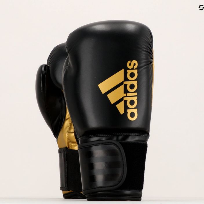 Boxerské rukavice adidas Hybrid 50 čierne ADIH50 7