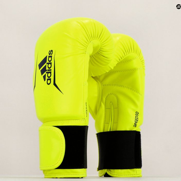 Žlté boxerské rukavice adidas Speed 50 ADISBG50 7
