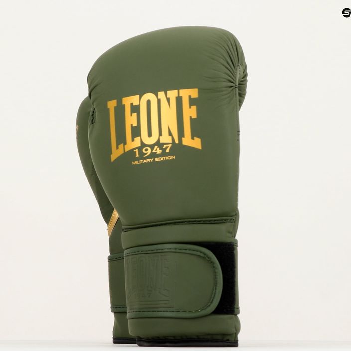 Leone 1947 Military Green zelené boxerské rukavice GN059G 8