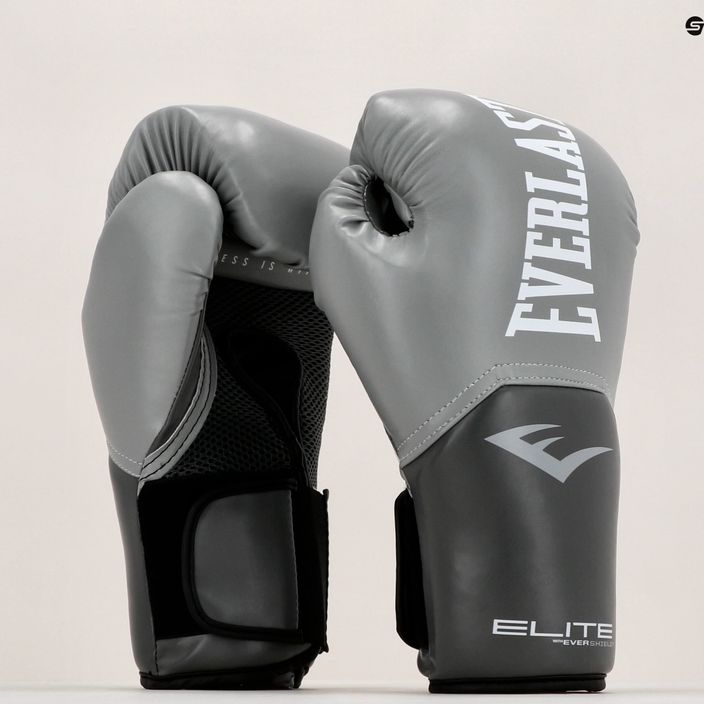 Boxerské rukavice EVERLAST Pro Style Elite 2 sivé EV2500 6