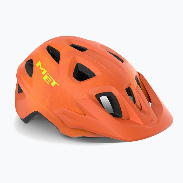 Cyklistická prilba MET Echo oranžová hrdzavá matná 6