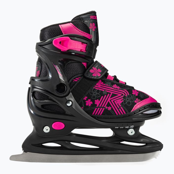 Detské korčule Roces Jokey Ice 3.0 Girl black/pink 3