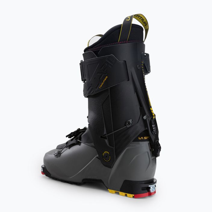 Pánske lyžiarske topánky La Sportiva Vanguard šedo-žlté 89D91 2