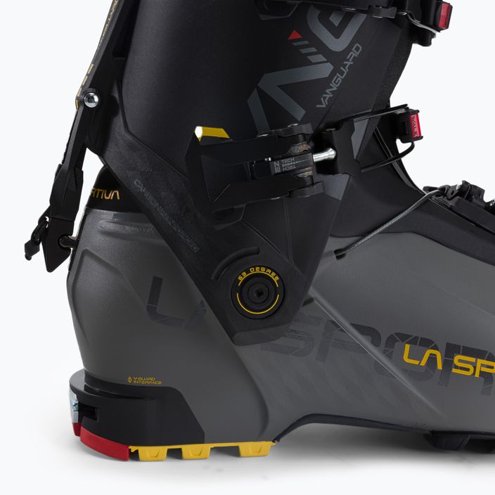 Pánske lyžiarske topánky La Sportiva Vanguard šedo-žlté 89D91 8