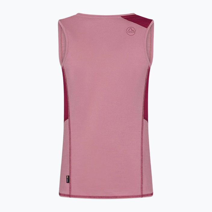 Dámske trekingové tričko La Sportiva Embrace Tank pink Q30405502 7