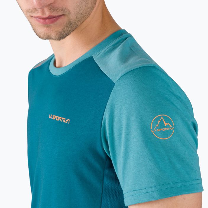 La Sportiva pánske lezecké tričko Grip blue N87623624 4